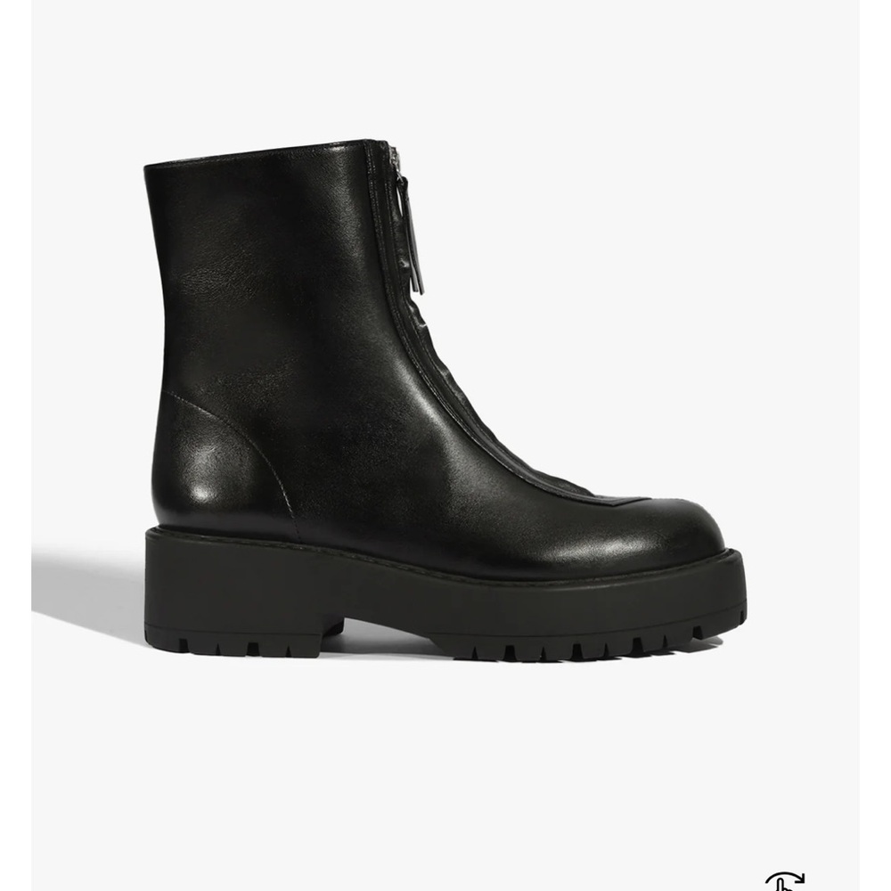 SCHUTZ Black Combat Boots